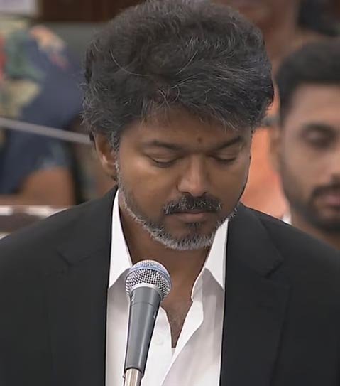 ஒரு விரல் புரட்சி, விசில் புரட்சியானது சட்டசபையில் முதல்வர் விஜய் பெருமிதம்